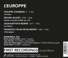 Ensemble 392 - L'Europpe, CD
