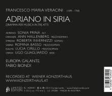 Francesco Maria Veracini (1690-1768): Adriano in Siria, 3 CDs