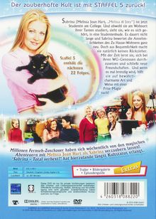 Sabrina - Total verhext Staffel 5, 4 DVDs