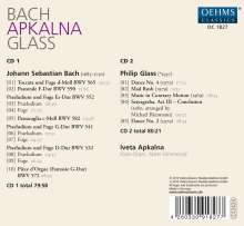 Iveta Apkalna - Bach &amp; Glass, 2 CDs