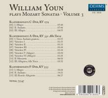 Wolfgang Amadeus Mozart (1756-1791): Klaviersonaten Vol.3, CD