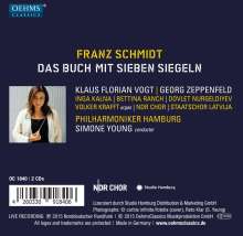 Franz Schmidt (1874-1939): Das Buch mit sieben Siegeln, 2 CDs