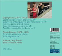 Evgenij Gunst (1877-1950): Klavierwerke &amp; Kammermusik, CD