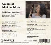 Ute Schleich - Colors of Minimal Music, CD