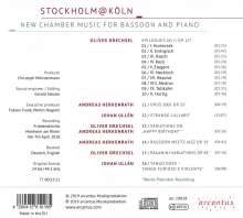 Musik für Fagott &amp; Klavier "Stockholm@Köln", CD