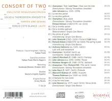 Englische Renaissancemusik - Consort of Two, CD