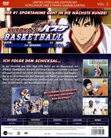 Kuroko's Basketball Staffel 1 Vol. 2, DVD
