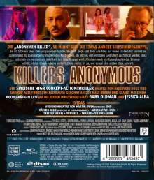 Killers Anonymous (Blu-ray), Blu-ray Disc