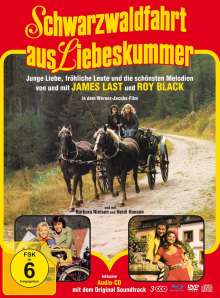 Schwarzwaldfahrt aus Liebeskummer (Blu-ray &amp; DVD im Mediabook), 1 Blu-ray Disc, 1 DVD und 1 CD