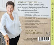 Prospero Logo. Benedict Jucker 1811–1876. Werktitel und Tracklist. NICOLETA PARASCHIVESCU. Gesicht einer Frau links unten.