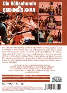 Die Höllenhunde des Dschingis Khan (Blu-ray &amp; DVD im Mediabook), 1 Blu-ray Disc und 1 DVD