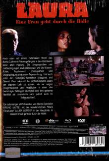 Laura - Eine Frau geht durch die Hölle (Blu-ray &amp; DVD im wattierten Mediabook), 1 Blu-ray Disc und 1 DVD