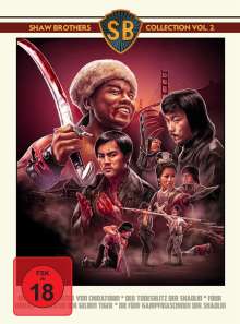 Shaw Brothers Collection Vol. 2 (Blu-ray im Mediabook), 5 Blu-ray Discs