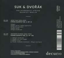 Josef Suk (1874-1935): Streichquartett Nr.2, CD