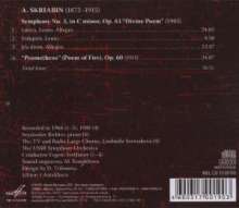 Alexander Scriabin (1872-1915): Symphonie Nr.3, CD