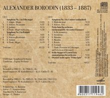 Alexander Borodin (1833-1887): Symphonien Nr.1-3, 2 CDs