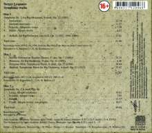Sergei Lyapunov (1859-1924): Symphonien Nr.1 &amp; 2, 3 CDs