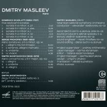 Dmitry Masleev, Klavier, CD