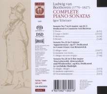 Ludwig van Beethoven (1770-1827): Klaviersonaten Nr.7,23,26, Super Audio CD