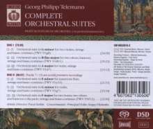 Georg Philipp Telemann (1681-1767): Suiten für Orchester, 2 Super Audio CDs