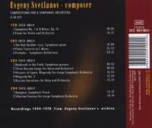 Yevgeni Svetlanov (1928-2002): Orchesterwerke, 4 CDs