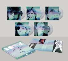 David Bowie (1947-2016): Live Singles 1969-1974 (Limited Numbered Deluxe Edition) (White Vinyl), 5 Singles 7"