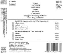 Franz Lachner (1803-1890): Symphonie Nr.1 op.32, CD