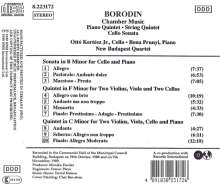 Alexander Borodin (1833-1887): Klavierquintett c-moll, CD