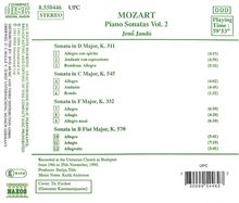 Wolfgang Amadeus Mozart (1756-1791): Klaviersonaten Nr.9,12,16,18, CD