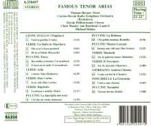 Thomas Harper singt Arien, CD