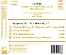 Reinhold Gliere (1875-1956): Symphonie Nr.3 "Ilya Murometz", CD