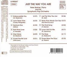 Peter Breiner (geb. 1957): Just The Way You Are, CD