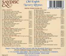 Old English Nursery Rhymes, CD