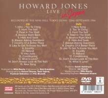 Howard Jones (New Wave): Live In Japan, 1 CD und 1 DVD