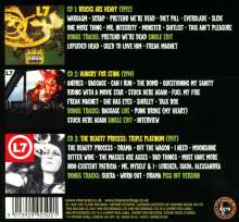 L7: Wargasm: The Slash Years 1992 - 1997, 3 CDs