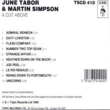June Tabor: A Cut Above, CD