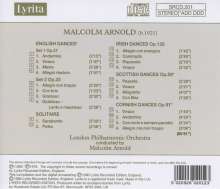 Malcolm Arnold (1921-2006): Scottish, Irish, Cornish &amp; English Dances, CD