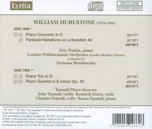 William Hurlstone (1876-1906): Klavierkonzert D-Dur, 2 CDs