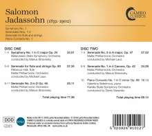 Salomon Jadassohn (1831-1902): Symphonie Nr.1, 2 CDs