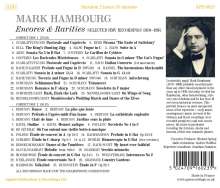 Mark Hambourg - Encores &amp; Rarities, 2 CDs
