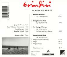 David Matthews (geb. 1943): Streichquartette Nr.3 &amp; 6, CD