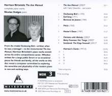 Harrison Birtwistle (1934-2022): Klavierwerke, CD