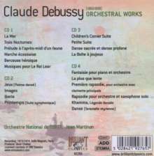 Claude Debussy (1862-1918): Sämtliche Orchesterwerke, 4 CDs
