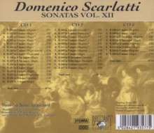Domenico Scarlatti (1685-1757): Cembalosonaten XII, 3 CDs