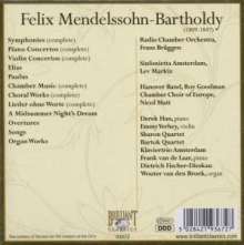 Felix Mendelssohn Bartholdy (1809-1847): Mendelssohn - The Masterworks (40 CD-Edition), 40 CDs