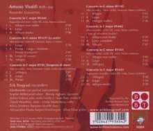 Antonio Vivaldi (1678-1741): Blockflötenkonzerte RV 98,105,439,441-444, CD