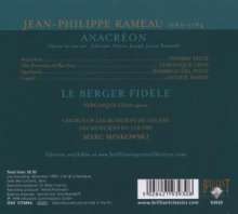 Jean Philippe Rameau (1683-1764): Anacreon, CD