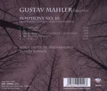 Gustav Mahler (1860-1911): Symphonie Nr.10  (Fassung nach Rudolf Barshai), CD