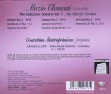 Muzio Clementi (1752-1832): Sämtliche Klaviersonaten Vol.5, 3 CDs
