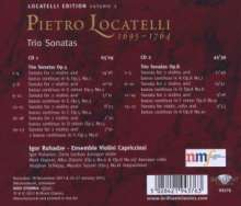 Pietro Locatelli (1695-1764): Triosonaten op.5 Nr.1-6, 2 CDs